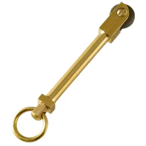 Portable Outdoor Brass Fire Starter, Mini Pulley Flint Holder, Fire Stick Starter, Field Fire Starte