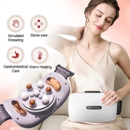 Electric Abdominal Massager Bian Stone Tummy Kneading Instrument Fully Automatic Heating Abdomen Mas
