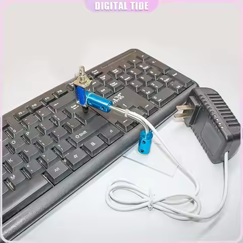 Adjustable Computer Keyboard Clicker-Physics Auto Random Click Game Assist Click Randomly and Game A