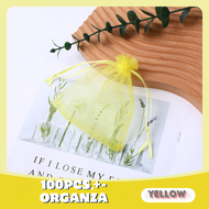 Ready stock 100pcs organza bag 10x12 13x16 13x28 15x20 17x23 20x30