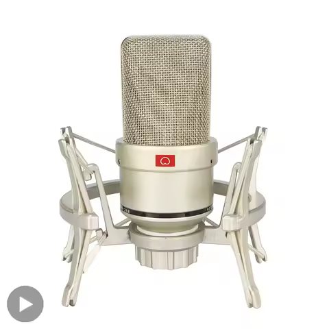 Professional Condenser Microphone Studio For PC Laptop Computer Mic Karaoke Singing Streaming Wired