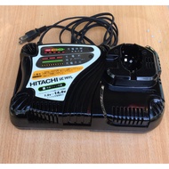 Hitachi UC 14YL charger. Hitachi charger 7.2V-14.4V-8.5A. lion battery charger - low battery. 100V e
