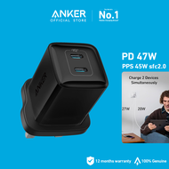 Anker 523 Fast GaN Charger (Nano 3 47W) SFC2.0 PPS 45W for Galaxy S24 S23 PD 27W for iPhone 15 Pro Max 14 pro max iPhone 13 pro max 12 iPad Air pro Macbook air