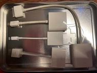 Apple cable lightning to SD card / HDMI to DVI / mini Display port to DVI / 30 pin to VGA