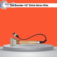 Tire Brander 1/2" Elrick Akron Ohio Electric Tire Stamp/