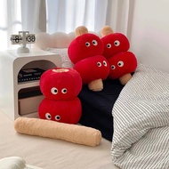 [Fast Shipping]Hawthorn Candied Hawthorn Plush Toy Cute Stuffed Animal Decoration Long Strip Detacha