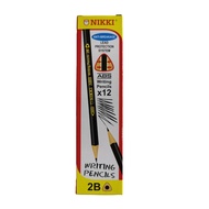 <ALJ> NIKKI 2B Triangular Writing Pencils / 2B 三角 铅笔