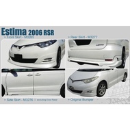 Toyota estima acr50 2006 2007 2008 RSR Bodykit body kit front side rear skirt lip