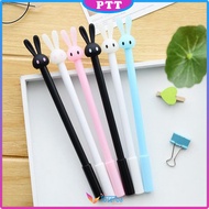 Pulpen Pena Bentuk Karakter Kepala Kelinci Bolpen Bunny Lucu Unik Gel Imut Murah Import PTT