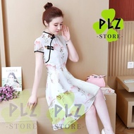 chinese new year dress 2027 新年裙子 旗袍 qipao chinese new year dress Single/Two-Piece Cheongsam Improved