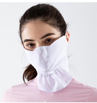2022 Japanauthentic Golf Mask Women S Ice Silk Sunscreen Cool Breathable Face Protection Scarf Outdo