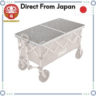 [From-Japan:] Coleman Outdoor Wagon Table - Camping & Outdoor Use - Foldable, Lightweight, Compact
