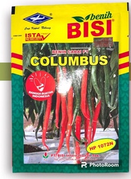 Benih bibit cabe Merah Besar COLUMBUS F1 isi 10 gram cap kapal terbang