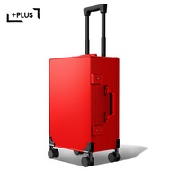 +Plus Hexter Aluminium Luggage Full Aluminium-magnesium travel Luggage with TSA Lock