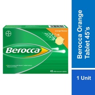 Berocca Flavour Effervescent Tablet - Orange (45's)