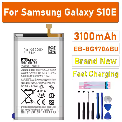 2026 years New high quality Battery EB-BG970ABU 3100mah For Samsung Galaxy S10E battery