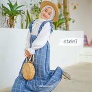 Baju Gamis Muslim Anak Perempuan Umur 1-9 Tahun Model Korea Mikayla