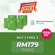 [HQ- Buy 2 Free 3] 100% Authentic - Itsuki Kenko Cleansing and Detoxifying Foot Patch - 100pcs for 2