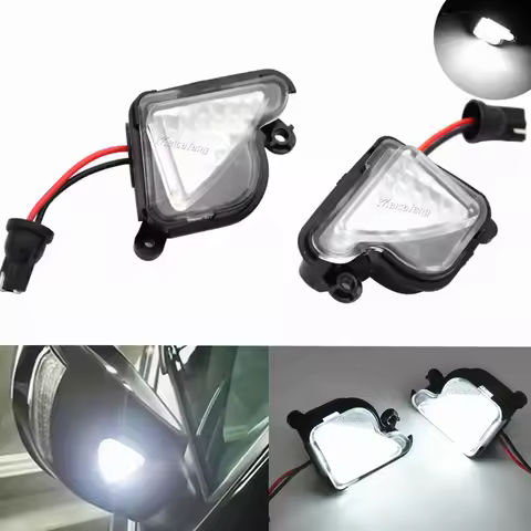 LED Under Side Mirror Light Puddle Lamps For Skoda Octavia 3 2 5E 1Z 2004-2020 Skoda Superb B6 B8 MK