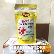 Jay's Kitchen Beef Stock Powder Zipper 20 GR | Jays Powdered Beef Broth