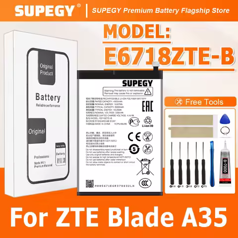 100% New High Quality E6718ZTE-B Battery For ZTE Blade A35 Replacement Battery Bateria