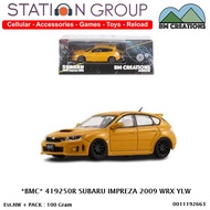 CREATIONBM 419250R SUBARU IMPREZA 2009 WRX YELLOW - DIECAST