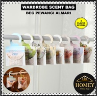 Wardrobe Scent Bag Hanging Fragrant Sachet Bag Cupboard Closet Perfume Air Fresh Toilet Scent Bag Pewangi Almari