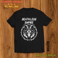 DEATHLESS EMPIRE ADULT T-SHIRT - SHORT-SLEEVED ADULT DISTRO T-SHIRT
