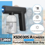 XSD030S Portable Nano Blue Ray Atomizer Spray Gun For Sanitizer | Disinfectant | Handheld Wireless Fog Spray 蓝光雾化消毒槍