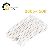 Solder resistor 0805-150R 1% 2.0x1.2mm (Bag of 50)