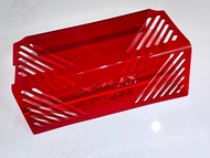 ครอบกรองดูดสดอะคิลิกสีแดง  Xmax  300 เก่า ((สีแดง))  ราคา 139 บาท สวยแสบตาเลยทีเดียว