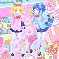 Aikatsu Gyaru Gal Diecut Glitter Sticker Set Fanmerch By Mung_hie