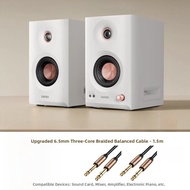 Edifier MR5BT Active Desktop Speakers High Fidelity Lossless Bass Bluetooth Monitor Grade Wood Enclo