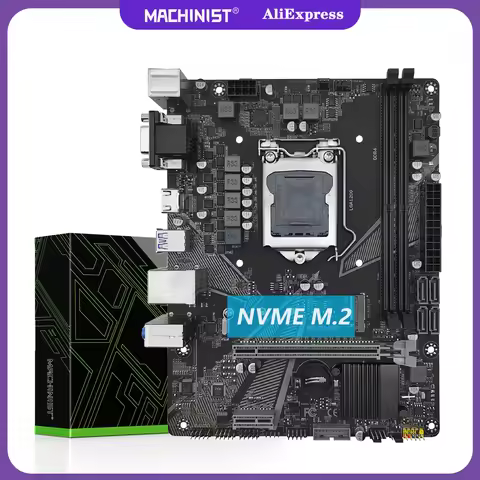 MACHINIST H511 LGA 1200 Motherboard Support Intel 10 11 generation DDR4 2400 2666 2933MHz 64G M.2 NV