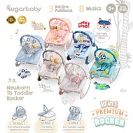 Sugar Baby 10in1 Premium Rocker - Rocking Chair - Baby Swing - Bouncer Baby Bouncer Newborn Baby Roc
