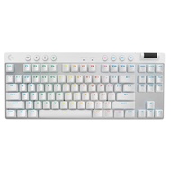 LOGITECH G PRO X TKL (สีชมพู/สีดำ/สีขาว) WIRELESS KEYBOARD BROWN SWITCH ENG รับประกัน 2ปี