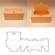 口罩盒模板，口罩盒，醫用口罩盒，口罩盒，SVG，DXF，PDF