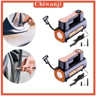 [Chiwanji] Electric Corded Car Tire Pump Air with Compact 12V 150PSI for Car Motorcycles Lightweight