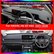 For HAVAL H6 2026-2021 GT PHEV H6S New H6 4th Dashmat DashMat Sunshade Dashboard Cover Pad Protectiv