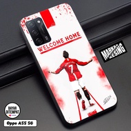 Case Oppo A55 5G- Casing Hp Oppo A55 5G - ( CR7 ) - Case Hp - Casing Hp - Softcase HP - Softcase Gla