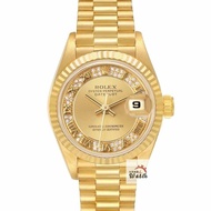 【大眾金時代】ROLEX 勞力士69178 Datejust 18K女錶 9.8新一手錶況 原廠錶帶未整理 大眾金時代B1509
