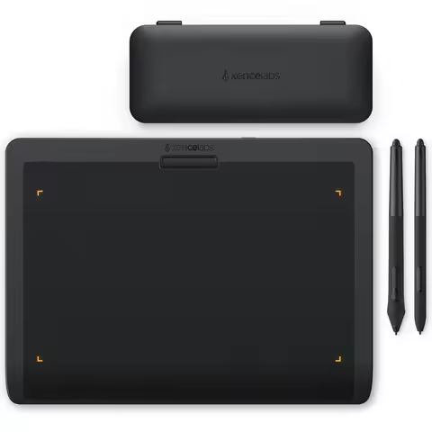Xencelabs Graphic Tablet Medium 12 inch Wireless Drawing Tablet with 2 Pens Tilt Support 8192 Levels