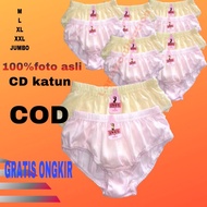 KATUN CD jumboWanita women's cotton panties, girls' panties, girls' panties, girls'