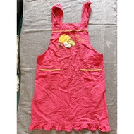 |2hand Japanese-Korean team| BEAUTIFUL NEW PINK APRON D90cm