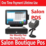 Salon - Boutique Pos Software - One Time Payment Lifetime Use