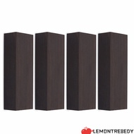 LEMONTRE8EDY 4PCS Ebony Wood Lumber, 12cm x 4cm x 2.5cm(4.72 * 1.57 * 0.98in） Ebony Ebony Handle Pla