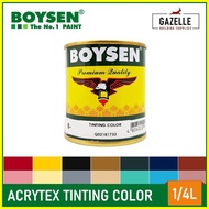 BOYSEN® Acrytex Tinting Colors Concentrated Solvent Based Tinting Colorants - 1/4L