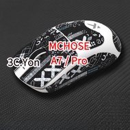 Mouse Grip MCHOSE A7 A7Pro Wireless Gaming Mouse Lightweight Anti-Slip Skin Tape Stickers Esports Si