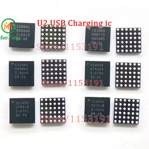 10pcs 1610A1 1610A2 1610A3 610A3B 1612A1 1614A1 1616A0 U2 USB Charging Tristar ic for iphone 5S 6 6s