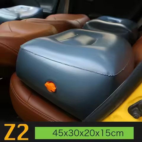 Car Inflatable Mattress Front Slope Pad Inflated Stool Cushions In The Rear Seat Gap Self-driving Tr